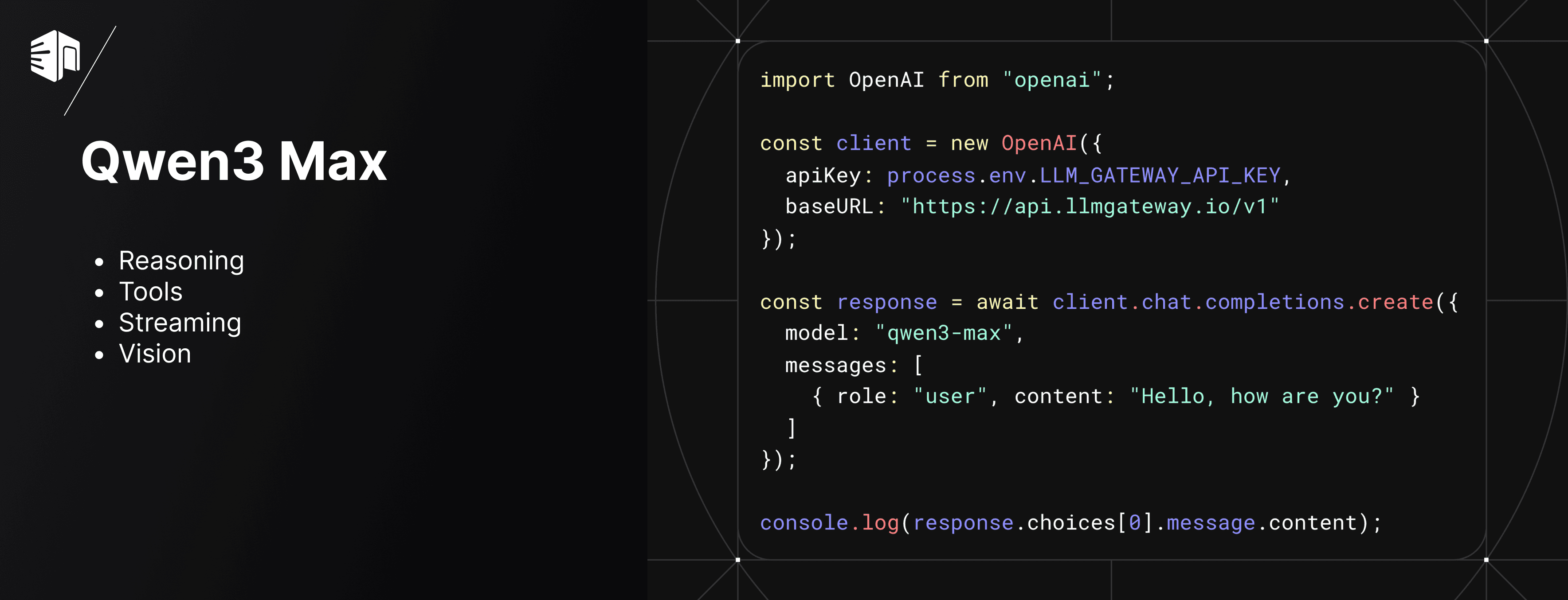 Qwen3 Max model now available on LLM Gateway